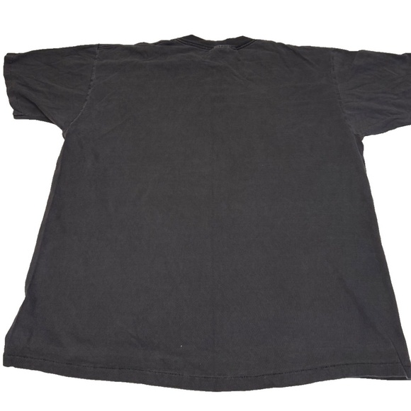 Vintage 90s N.Y.C. Stick Figure T-Shirt; Charcoal Gray; Size XL - Picture 2 of 4